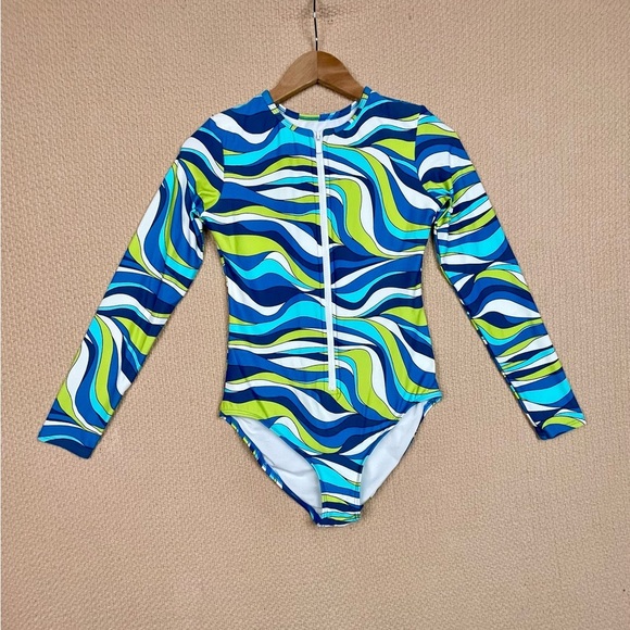 Michael Kors Swimsuit One Piece Board Rash Surf - Picture 2 of 11